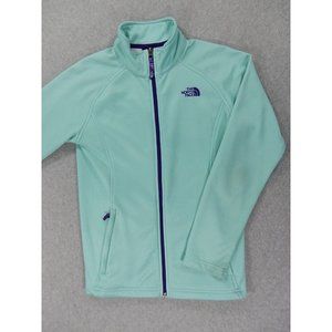 The‎ North Face Full Zip Midweight Jacket (Girl's XL - 18) Aqua